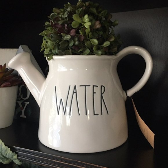 Rea Dunn Other - Rae Dunn Watering Can Script WATER